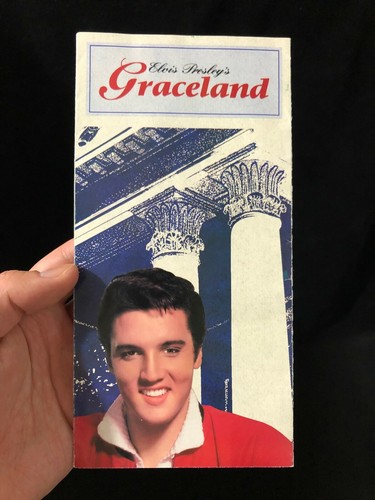 Vintage Elvis Presley Graceland Mansion Museum Tour Brochure Memphis ...
