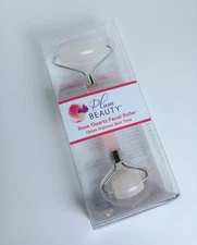 Plum Beauty Rose Quartz Facial Roller