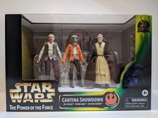 Star Wars The Black Series  The Power of the Force Cantina Showdown  New Box Dmg