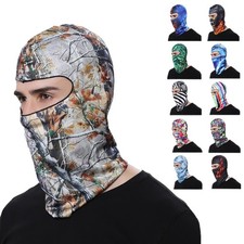 Motorcycle Full Face Mask Halloween Balaclava Hood Cycling Mask for Men Women