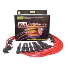 Taylor Spark Plug Wire Set 79257 409 Pro Race 10.4mm Red For Ford V8