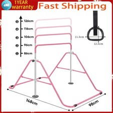 Kid Gymnastics Bar Expandable Horizontal High Training Kid Bars Home Gym Train