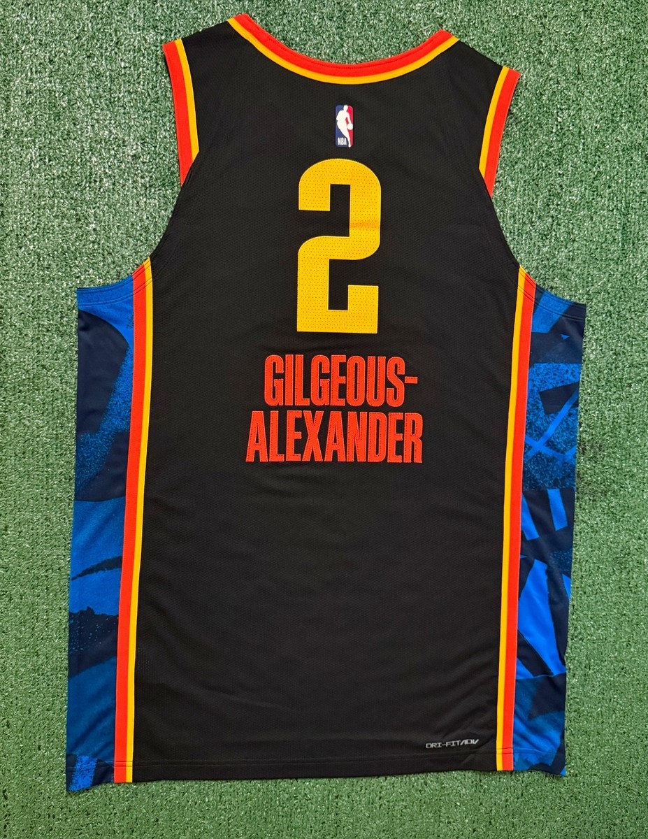 Shai Gilgeous-Alexander OKC Thunder Nike City Edition ADV Jersey
