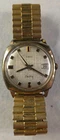 Timex Electric Watch Men Gold Tone Vintage Untested