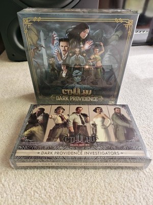 CMON Cthulhu Death May Die Dark Providence And Investigators Expansion NEW