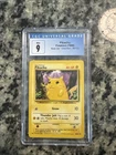 Pikachu 58/102 Yellow Cheeks Unlimited Base Set CGC 9