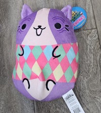 NEW CHONKS Cats vs Pickles 405 MINERVA 6 Purple Beanbag Plush NWT