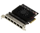 Karte Controller Netzwerk Pcie 6 Anschlüsse 2.5 Lan Gigabit Ethernet 1G 2.5G
