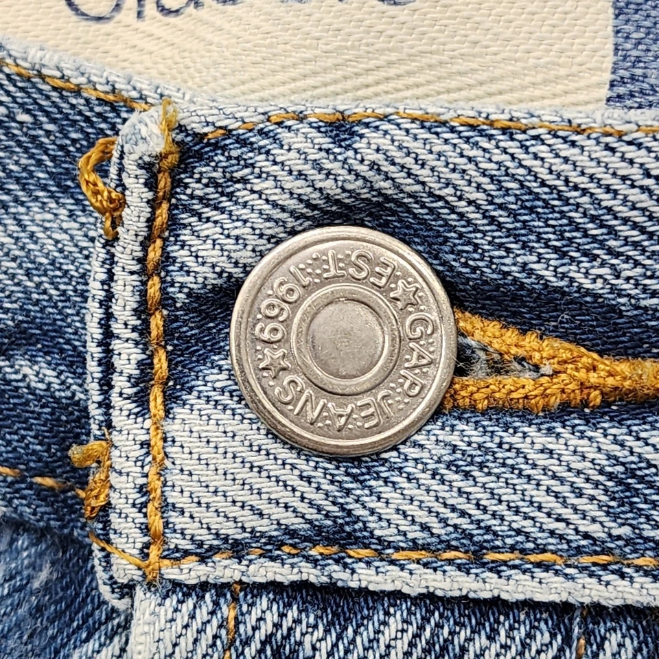 Pantalones de mezclilla vintage Gap para mujer 14 largos azules tiro alto cónicos mamá calce clásico informales Foto 2 de 4