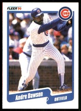 Andre Dawson 1990 Fleer #29 Chicago Cubs MLB READ FREE SHIPPING AutographDen
