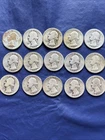 15 1936 P Washington Quarters 90% Silver