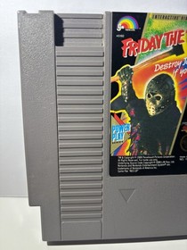 Friday the 13th -- NES Nintendo Original Classic Authentic Game TESTED & CLEAN🔥