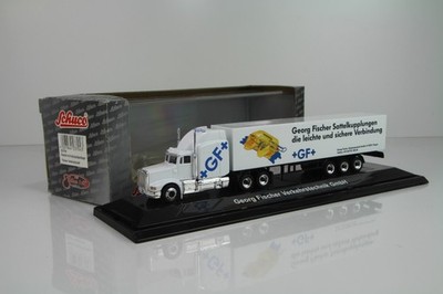 Schuco Freightliner Sattelzug ''GF - Georg Fischer Verkehrstechnik'' 23704 /S98-1
