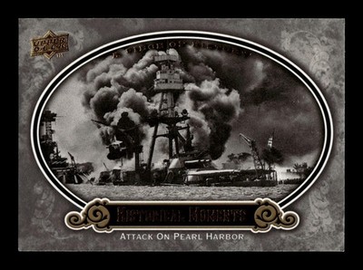 2009 Upper Deck A Piece of History #159 Attack on Pearl Harbor