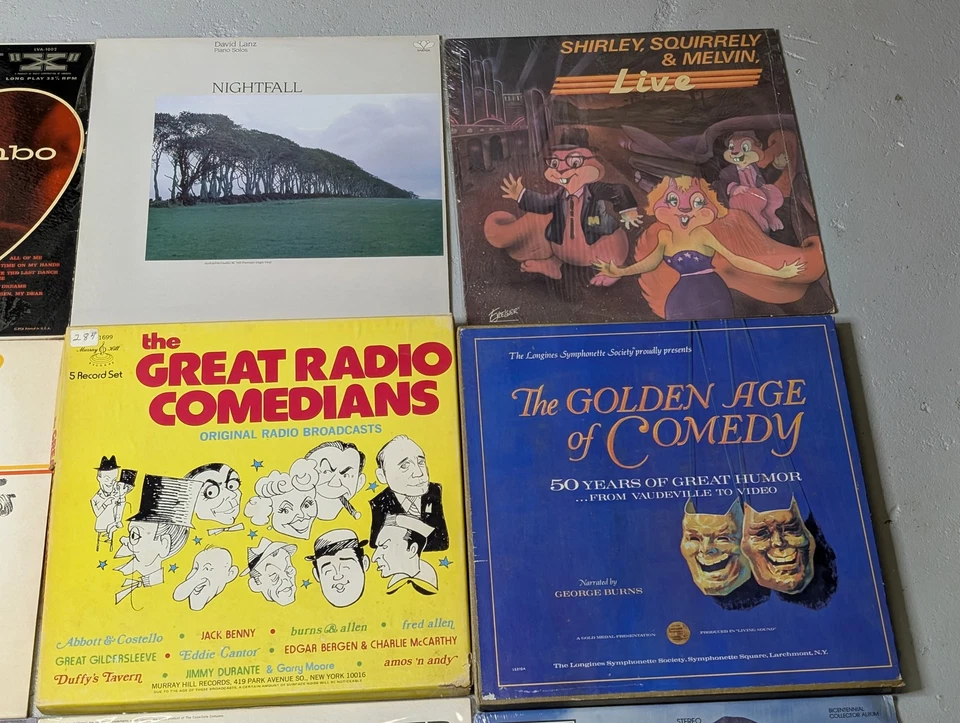 x16 ODD LOT Records LP 33 RPM VG+ Comedy Poetry Radio Love Songs Random Fun L9 Foto 3 de 4