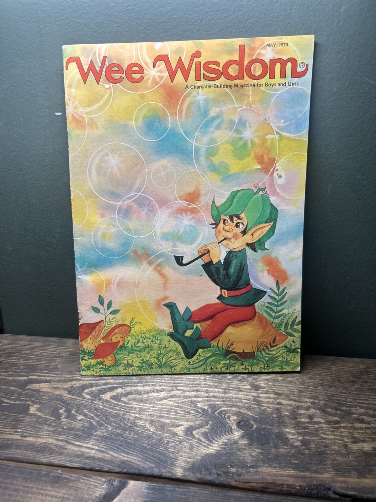 Vintage Wee Wisdom Magazine May 1970 Character-Building Monthly for Boys & Girls
