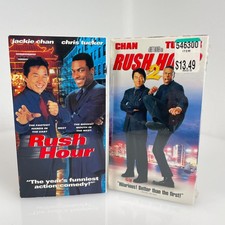 Rush Hour 1 And 2 VHS Bundle