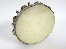 10" SHEESHAM TAMBOURINE DRUM w/ GOATSKIN HEAD - BOLT TUNED