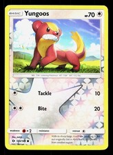 yungoos pokemon card value variation to centering Pokemon 2016 Tsutaya Yungoos Holofoil