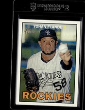2016 Topps Heritage #298 Yohan Flande RC