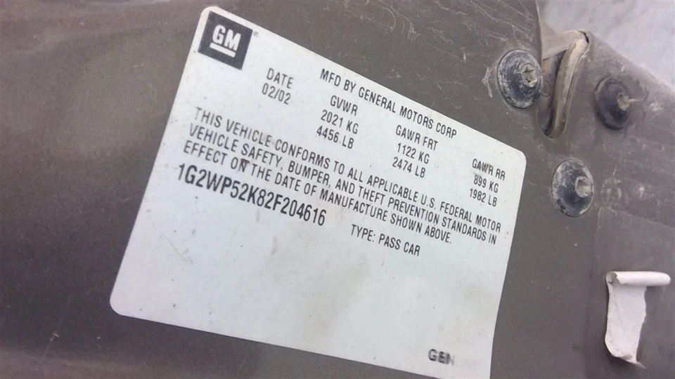 Pontiac Grand Prix 2002 2WD Automatic Transmission 9009 - Image 3 of 4