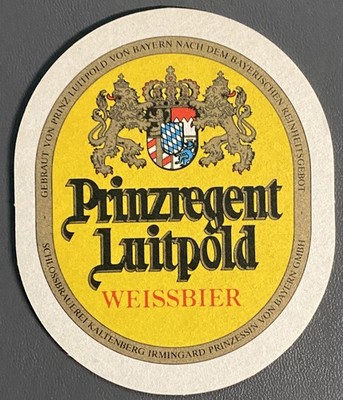 Prinzregent Luitpold Herrenchiemsee beer mat/coaster (O5-37-14)