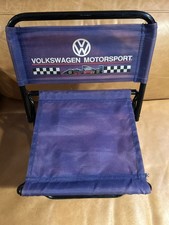 Rare Volkswagen Motorsport Mini Chair 80s Mk1 Mk2 Mk3 Kids