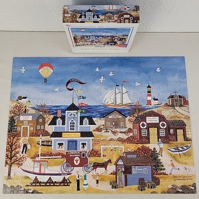 JANE WOOSTER SCOTT ジグソーパズル 独立記念パレード Jane Wooster Scott Puzzle Seaside Splendor 300 Pc Large Ceaco