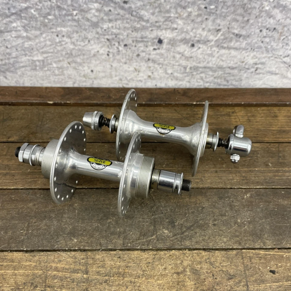 Bujes tándem con rodamiento sellado Suzue de colección 36h brida alta 140 mm NOS tambor Arai Foto 2 de 4