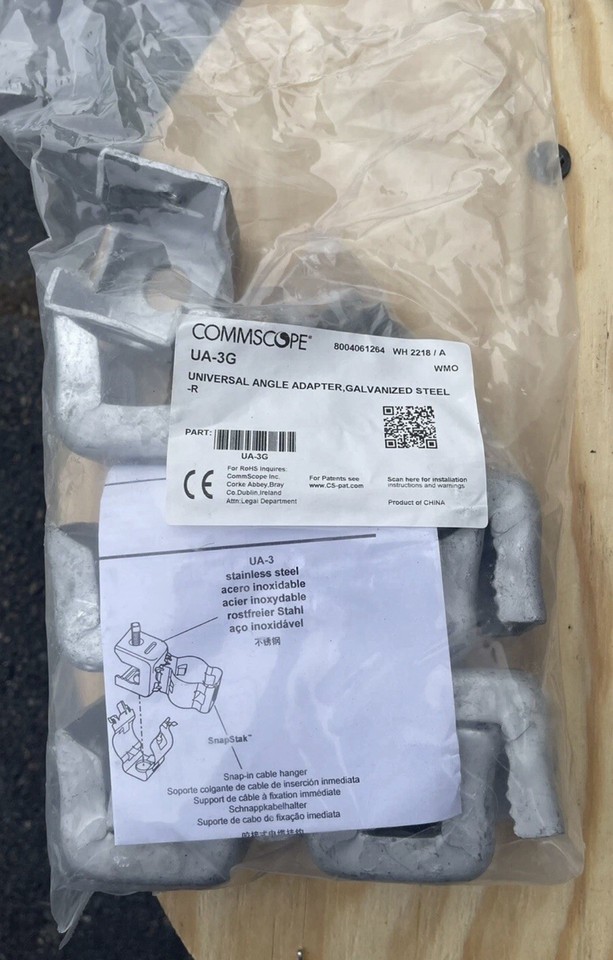 Commscope UA-3G Galvanized Universal Angle Adapter | eBay