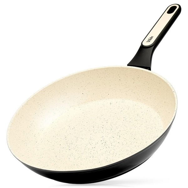 Bratpfanne Schmorpfanne Pfanne Granit Antihaft Induktion Beige 32Cm Vilde-image