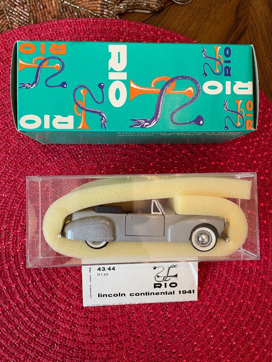 Lincoln 1941 Vehicle Year Vintage Manufacture Diecast Cars, Trucks