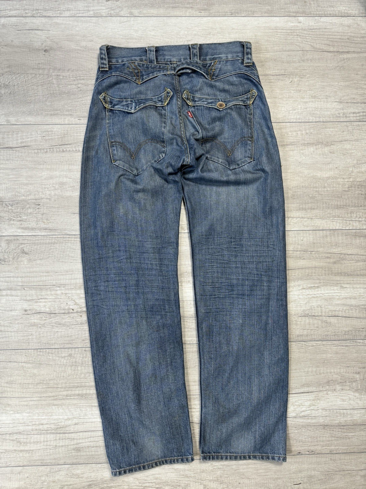 Levi's Engineered Jeans - Navy Blue Denim Vintage Rare Size 29/32