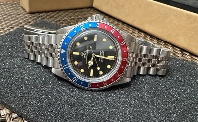 WMT Royal Marine Automatic Pepsi Aged Watch | eBay