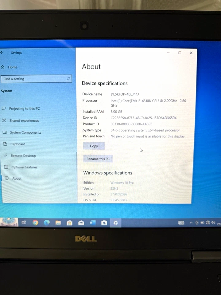 Dell Latitude E5440 · i5-4310U · 8GB · 500GB, photo 1 of 5