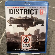 District 9 Blu Ray Blu-ray  Digital 