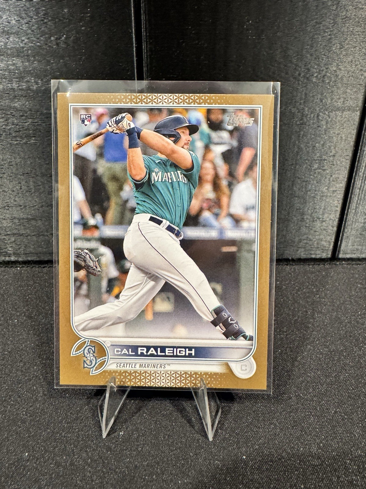 2022 Topps Series 1 - Cal Raleigh #277 Gold /2022 (RC)