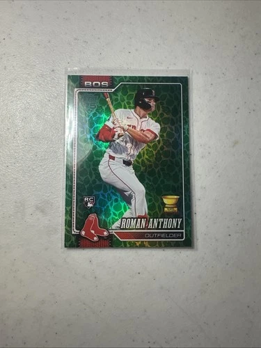 2026 Topps Series 1 Roman Anthony Rookie #189 RC Easter Green Foil Red Sox SP!!!