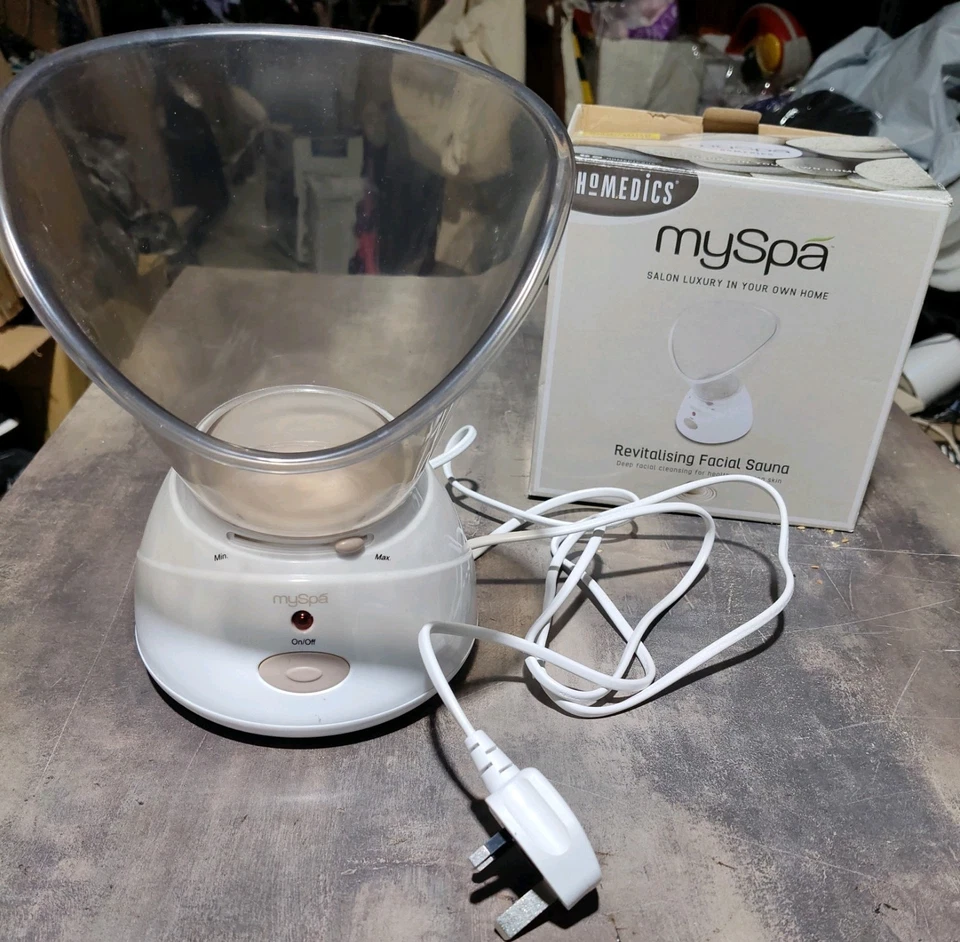 Facial Sauna Revitalising Homedics Used with Box - Image 1 of 4