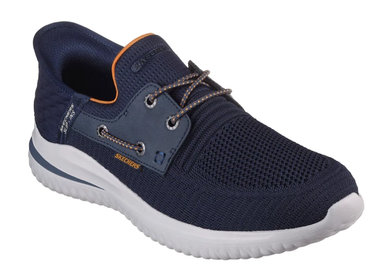 SKECHERS Delson 3.0 Roth Navy Slip-ins Sneaker Shoe Men's size 11 NEW!!