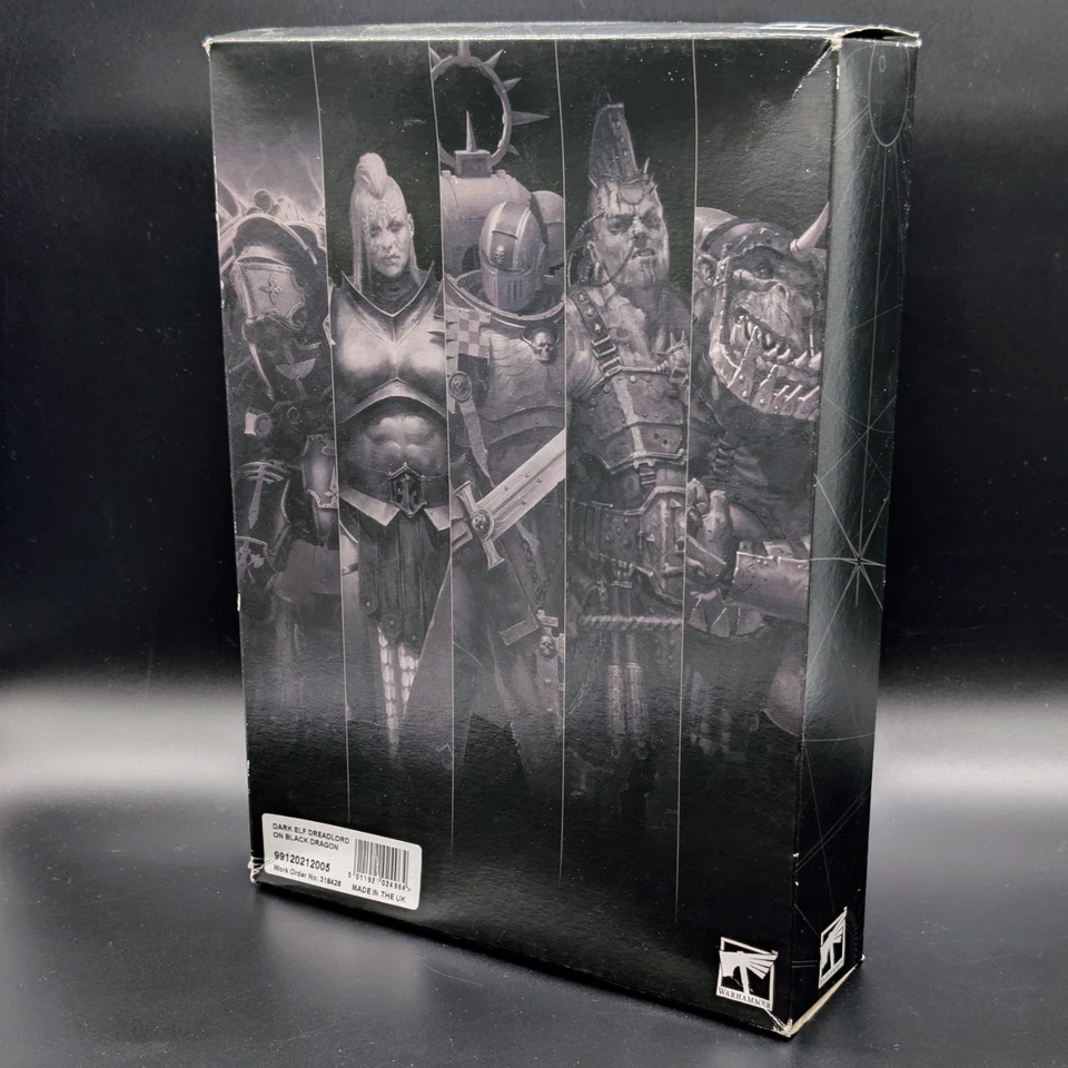 Dark Elves: Dreadlord on Black Dragon OVP – Age of Sigmar (OOP) - Immagine 4 di 4
