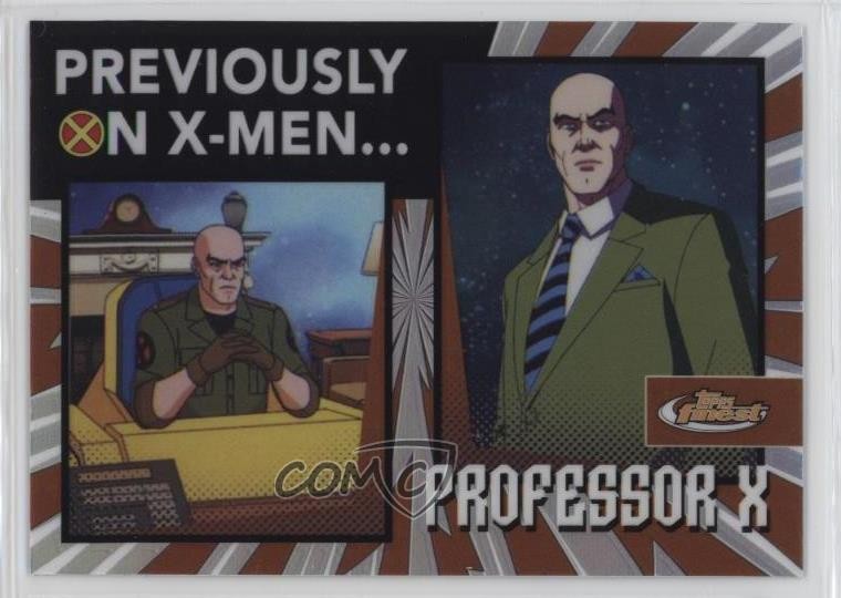 2025 Topps Finest X-Men '97 Previously On X-Men Professor X #PO-20 1i3m
