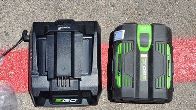 GENUINE EGO Power+ BA2242T 56V 4.0Ah Lithium-Ion Battery and Charger SHIPS FREE