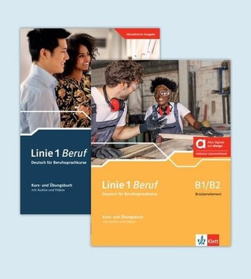 Linie 1 Beruf B1/B2 Brückenelement und B2 - Hybride Ausgabe allango Deutsch für