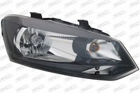 Prasco Scheinwerfer Rechts H4 + Motor FüR VW Polo 6R Baujahr 2009-2014