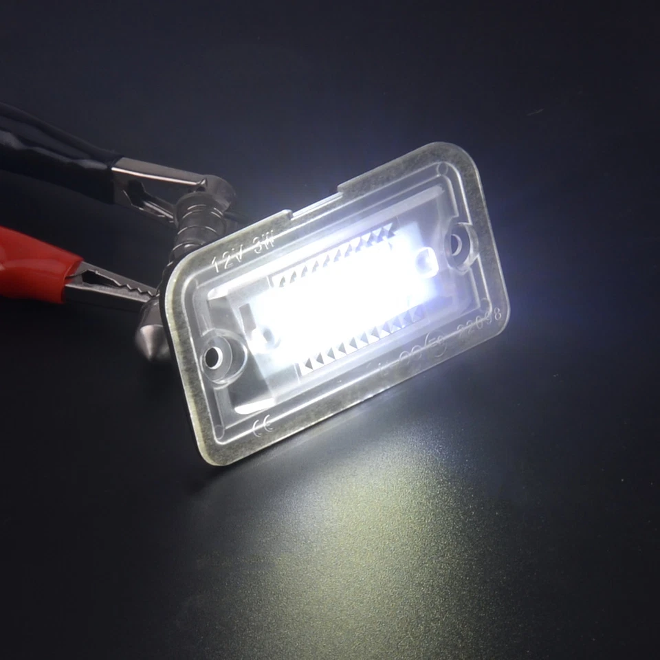 2 luces LED con número de matrícula aptas para Mercedes Benz CLK280 CLK350 # Foto 3 de 3