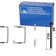 ATE MONTAGE-SATZ BREMSBELÄGE ZUBEHÖR HINTEN passend für RENAULT 21 ESPACE LAGUNA