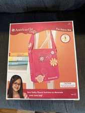 American Girl Crafts Fun Fabric Bag 72 Pieces Sewing and Craft Kit  NEW IN BOX