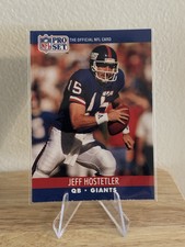 1990 Pro Set - #596 Jeff Hostetler