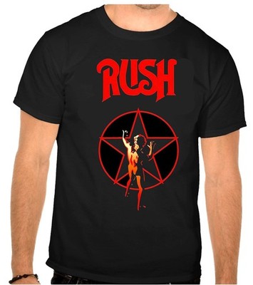 RUSH Rock Music Logo schwarz T-Shirt -1324